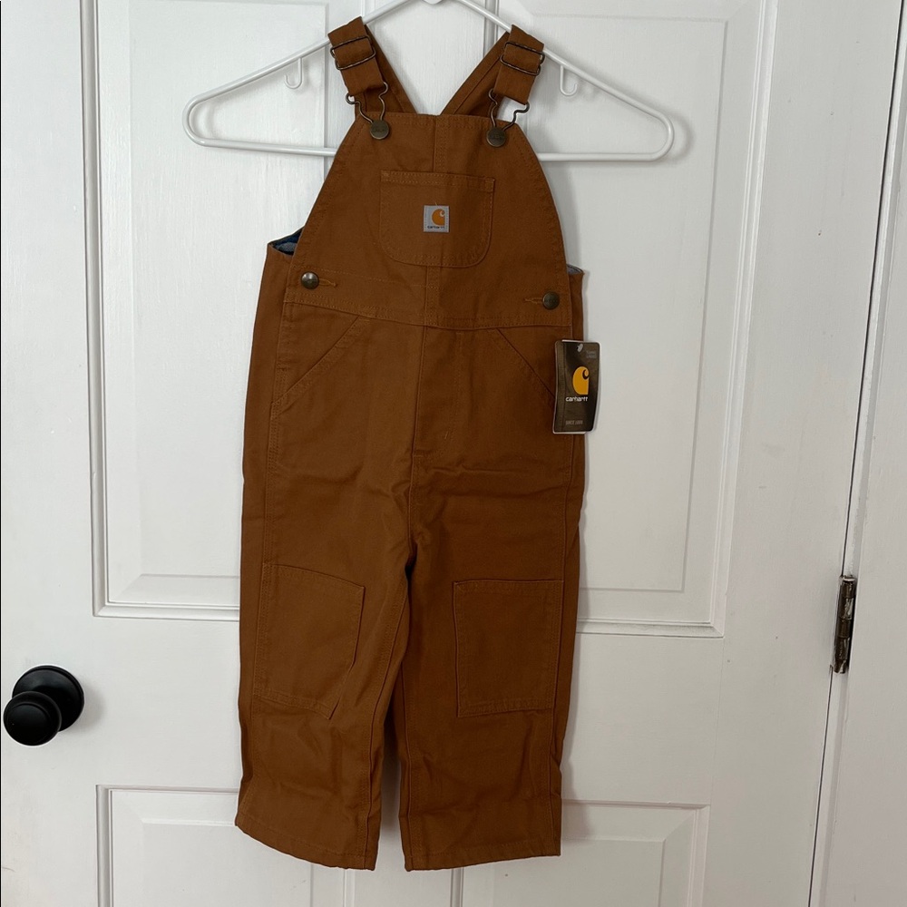 Carhartt Brown Kids Overalls